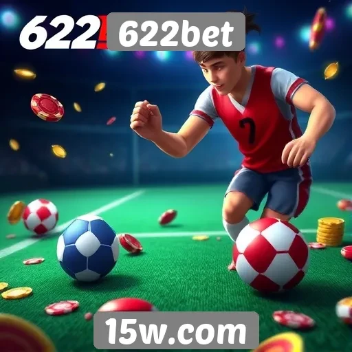 A variedade de jogos disponíveis na 622bet