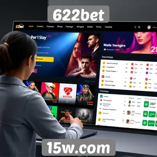 Avaliação da experiência do usuário no site 622bet